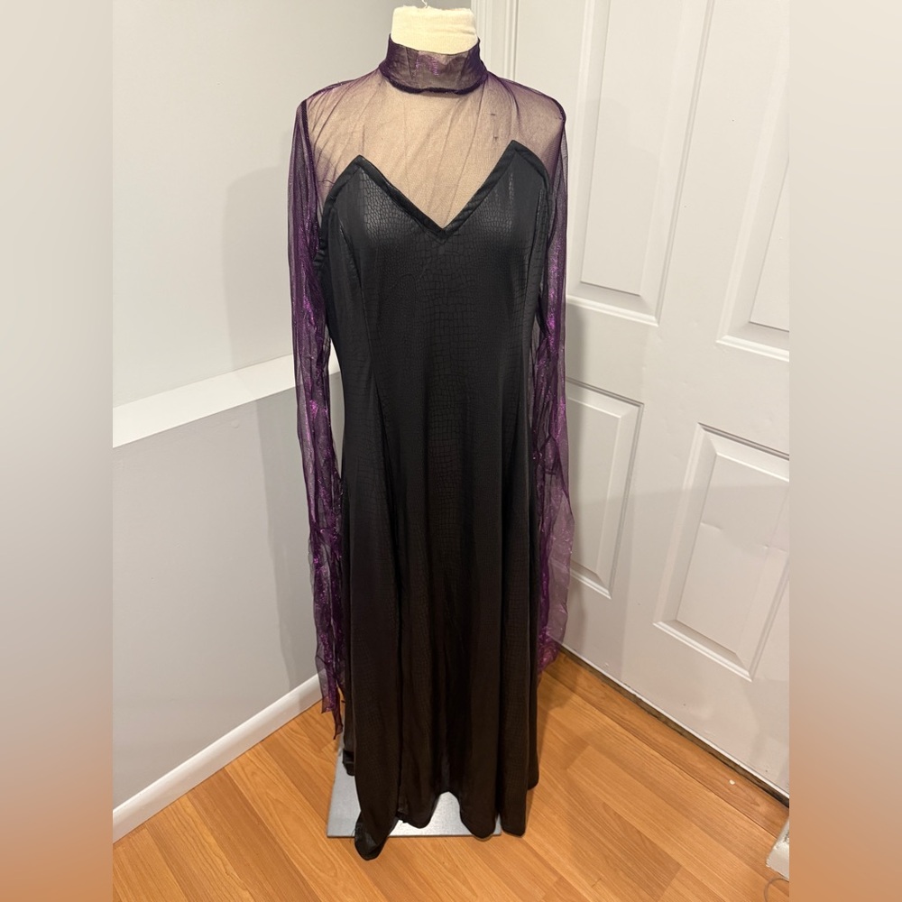 Maleficent Purple and Black Costume Dress